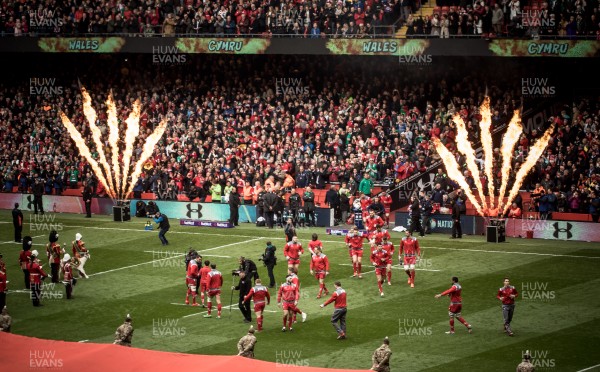 140315 - Wales v Ireland, RBS 6 Nations 2015 - A general view of the Millennium Stadium ahead of the start of the Wales v Ireland RBS 6 Nations Match