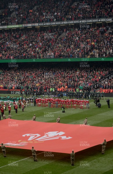 140315 - Wales v Ireland, RBS 6 Nations 2015 - A general view of the Millennium Stadium ahead of the start of the Wales v Ireland RBS 6 Nations Match