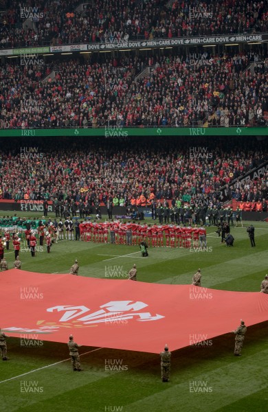 140315 - Wales v Ireland, RBS 6 Nations 2015 - A general view of the Millennium Stadium ahead of the start of the Wales v Ireland RBS 6 Nations Match