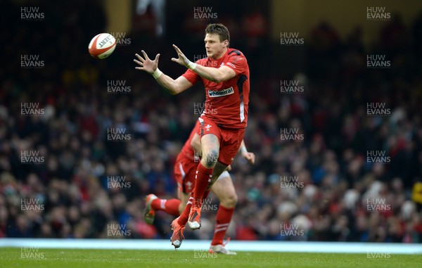 140315 - Wales v Ireland - RBS 6 Nations 2015 -Dan Biggar of Wales