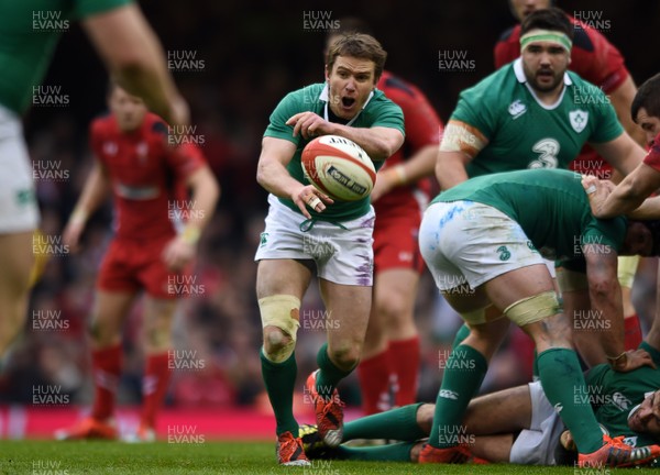 140315 - Wales v Ireland - RBS Six Nations - Eoin Reddan of Ireland