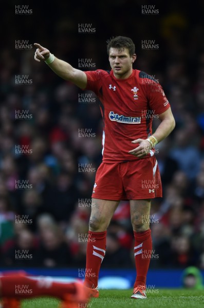 140315 - Wales v Ireland - RBS Six Nations - Dan Biggar of Wales