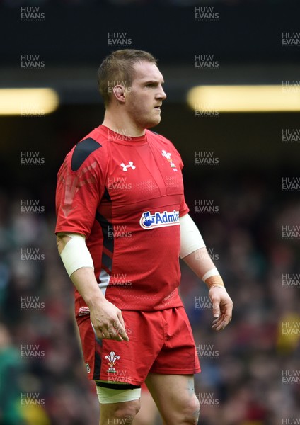 140315 - Wales v Ireland - RBS Six Nations - Gethin Jenkins of Wales