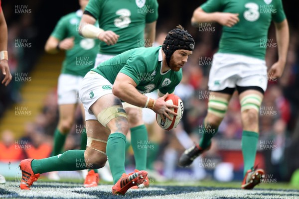 140315 - Wales v Ireland - RBS Six Nations - Sean O’Brien of Ireland