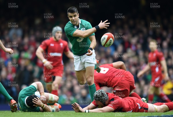 140315 - Wales v Ireland - RBS Six Nations - Conor Murray of Ireland