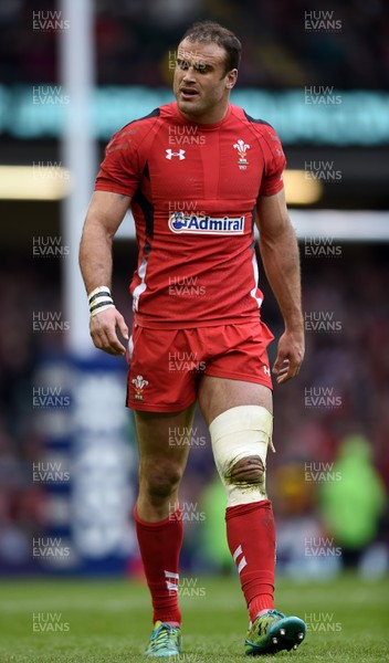 140315 - Wales v Ireland - RBS Six Nations - Jamie Roberts of Wales