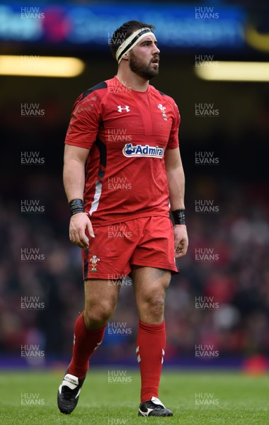 140315 - Wales v Ireland - RBS Six Nations - Scott Baldwin of Wales