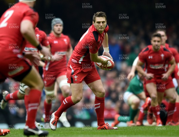 140315 - Wales v Ireland - RBS Six Nations - Dan Biggar of Wales