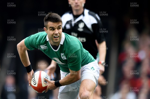 140315 - Wales v Ireland - RBS Six Nations - Conor Murray of Ireland