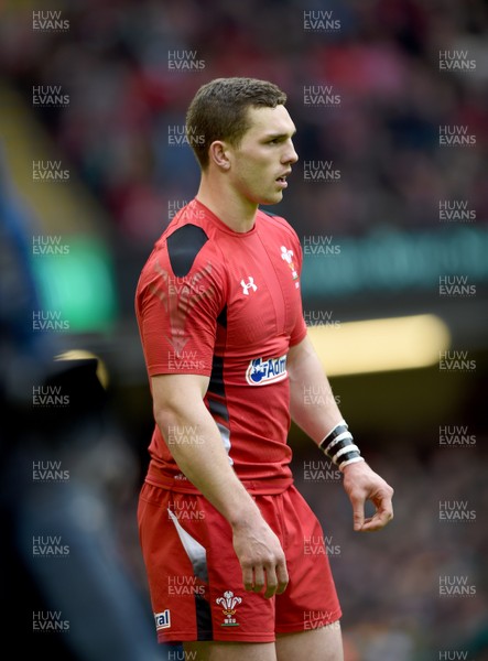 140315 - Wales v Ireland - RBS Six Nations - George North of Wales