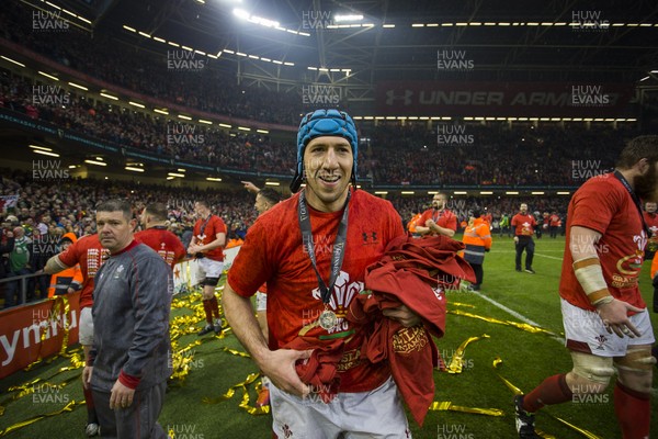 160319 - Wales v Ireland - Guinness 6 Nations Championship - Justin Tipuric of Wales