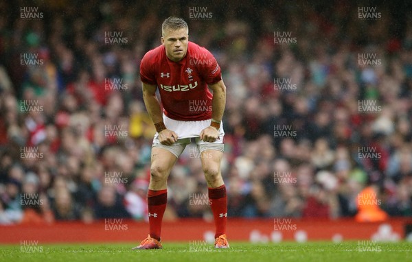 160319 - Wales v Ireland - Guinness 6 Nations Championship - Gareth Anscombe of Wales