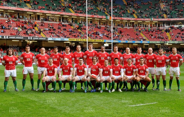 210309 - Wales v Ireland - RBS Six Nations 2009 -Wales squad picture