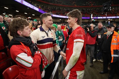 220225 - Wales v Ireland - Guinness 6 Nations Championship - 