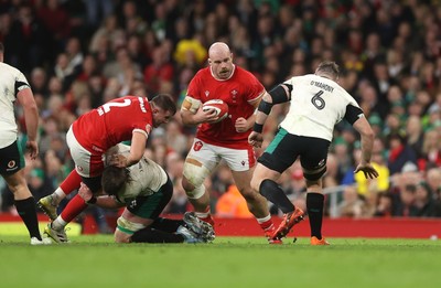 220225 - Wales v Ireland - Guinness 6 Nations Championship - WillGriff John of Wales 