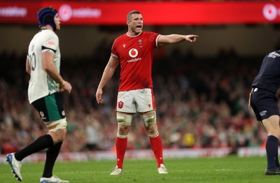 220225 - Wales v Ireland - Guinness 6 Nations Championship - Will Rowlands of Wales 