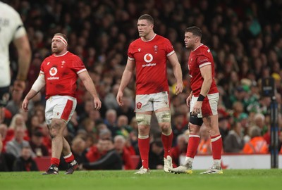 220225 - Wales v Ireland - Guinness 6 Nations Championship - Will Rowlands of Wales 