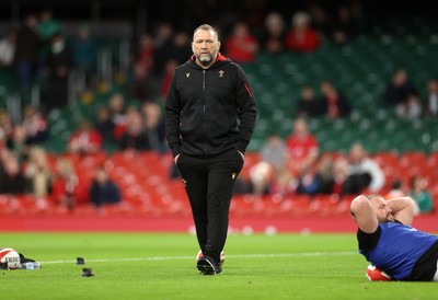 220225 - Wales v Ireland - Guinness 6 Nations Championship - Jonathan Humphries of Wales