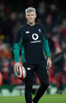 220225  Wales v Ireland, 2025 Guinness Six Nations - Ireland interim head coach Simon Easterby ahead of the match