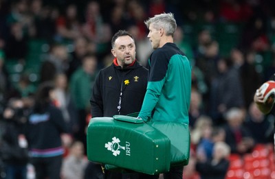 220225  Wales v Ireland, 2025 Guinness Six Nations - Ireland interim head coach Simon Easterby ahead of the match