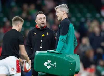 220225  Wales v Ireland, 2025 Guinness Six Nations - Ireland interim head coach Simon Easterby ahead of the match