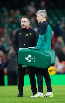 220225  Wales v Ireland, 2025 Guinness Six Nations - Ireland interim head coach Simon Easterby ahead of the match