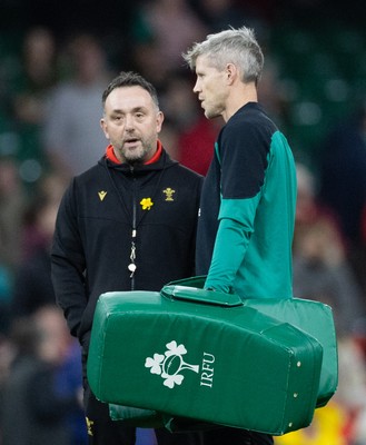 220225  Wales v Ireland, 2025 Guinness Six Nations - Ireland interim head coach Simon Easterby ahead of the match