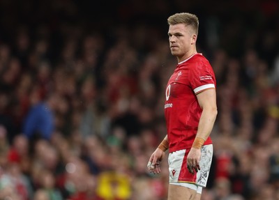 220225  Wales v Ireland, 2025 Guinness Six Nations - Gareth Anscombe of Wales