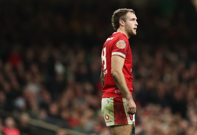 220225  Wales v Ireland, 2025 Guinness Six Nations - Max Llewellyn of Wales