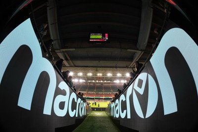 220225  Wales v Ireland, 2025 Guinness Six Nations - Macron tunnel LED