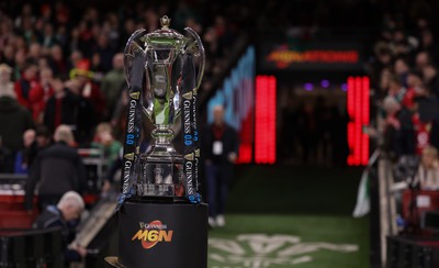 220225  Wales v Ireland, 2025 Guinness Six Nations - The Guinness Six Nations Trophy