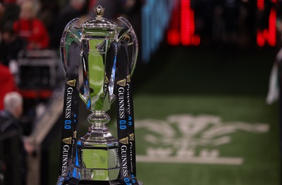 220225  Wales v Ireland, 2025 Guinness Six Nations - The Guinness Six Nations Trophy