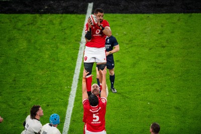 220225 - Wales v Ireland - Guinness Six Nations - Taulupe Faletau of Wales