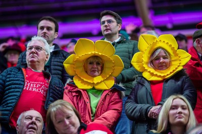 220225 - Wales v Ireland - Guinness Six Nations - Fans