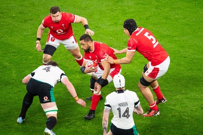 220225 - Wales v Ireland - Guinness Six Nations - Taulupe Faletau of Wales