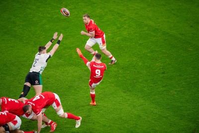 220225 - Wales v Ireland - Guinness Six Nations - Tomos Williams of Wales