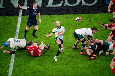 220225 - Wales v Ireland - Guinness Six Nations - Jamison Gibson-Park of Ireland