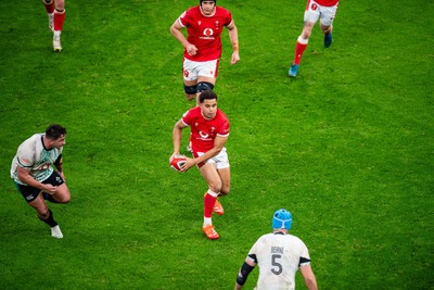 220225 - Wales v Ireland - Guinness Six Nations - Ben Thomas of Wales