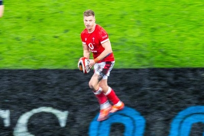 220225 - Wales v Ireland - Guinness Six Nations - Gareth Anscombe of Wales