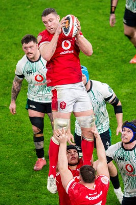 220225 - Wales v Ireland - Guinness Six Nations - Will Rowlands of Wales