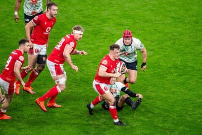 220225 - Wales v Ireland - Guinness Six Nations - Jarrod Evans of Wales