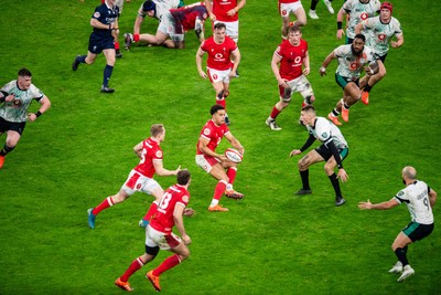 220225 - Wales v Ireland - Guinness Six Nations - Ben Thomas of Wales