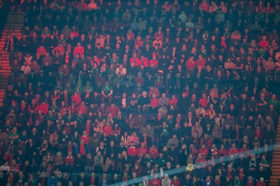 220225 - Wales v Ireland - Guinness Six Nations - Fans