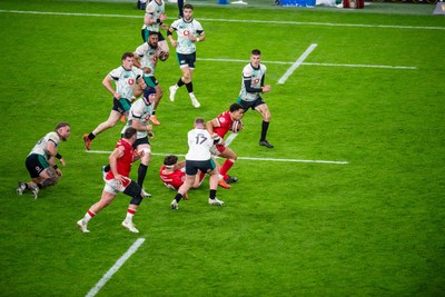 220225 - Wales v Ireland - Guinness Six Nations - Ben Thomas of Wales