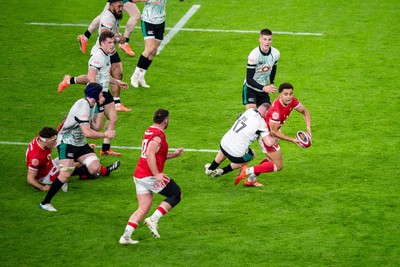 220225 - Wales v Ireland - Guinness Six Nations - Ben Thomas of Wales