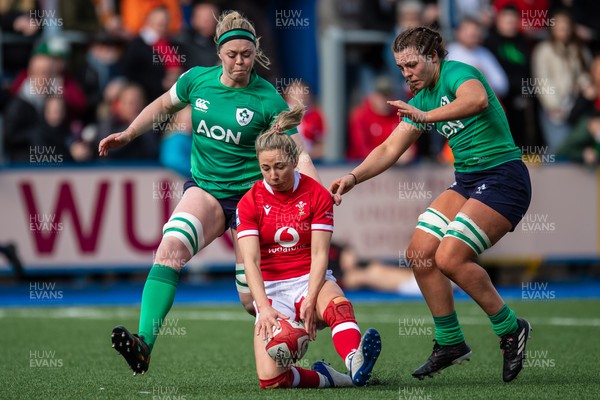 250323 - Wales v Ireland - TikTok Women's Six Nations - Hannah Jones of Wales