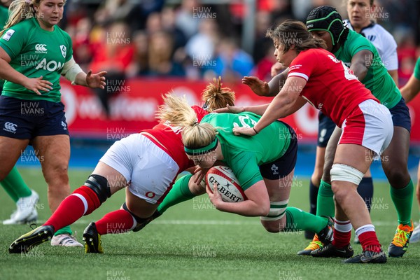 250323 - Wales v Ireland - TikTok Women's Six Nations - Sam Monaghan  of Ireland