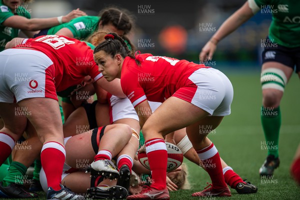 250323 - Wales v Ireland - TikTok Women's Six Nations - Ffion Lewis of Wales