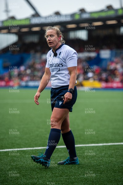 250323 - Wales v Ireland - TikTok Women's Six Nations - Referee Amber McLachlan
