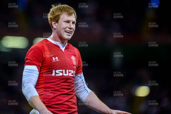 310819 - Wales v Ireland, Under Armour Summer Series - RWC Warmup - Rhys Patchell of Wales 